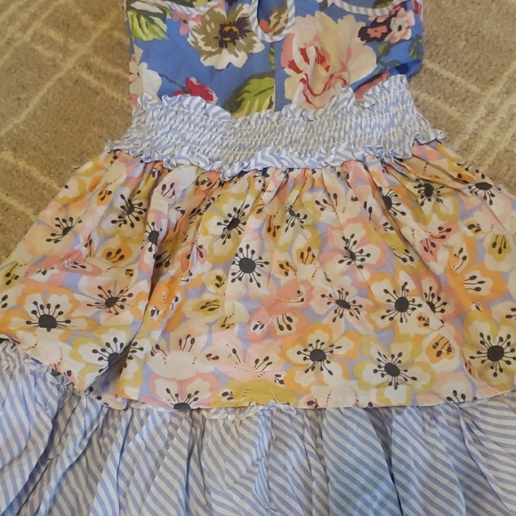 Matilda Jane Blue Floral Kids Dress - Picture 5 of 6